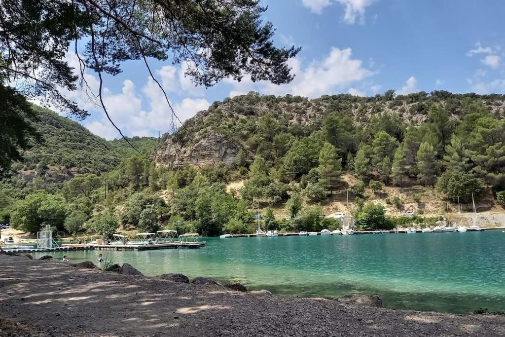 House Of Magic Lake Greoux-les-Bains Luaran gambar